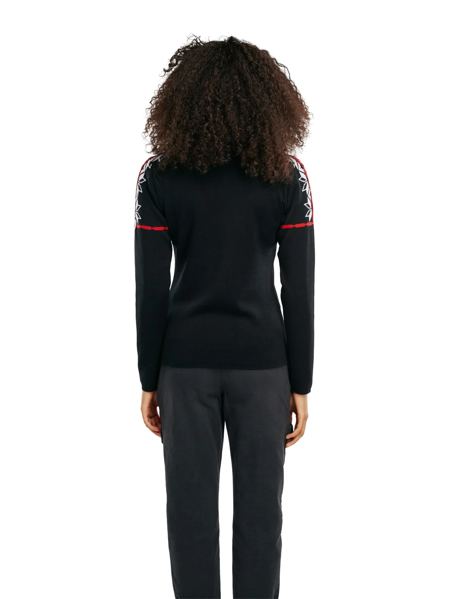 Dale of Norway Black Mt. Blatind Sweater for Women