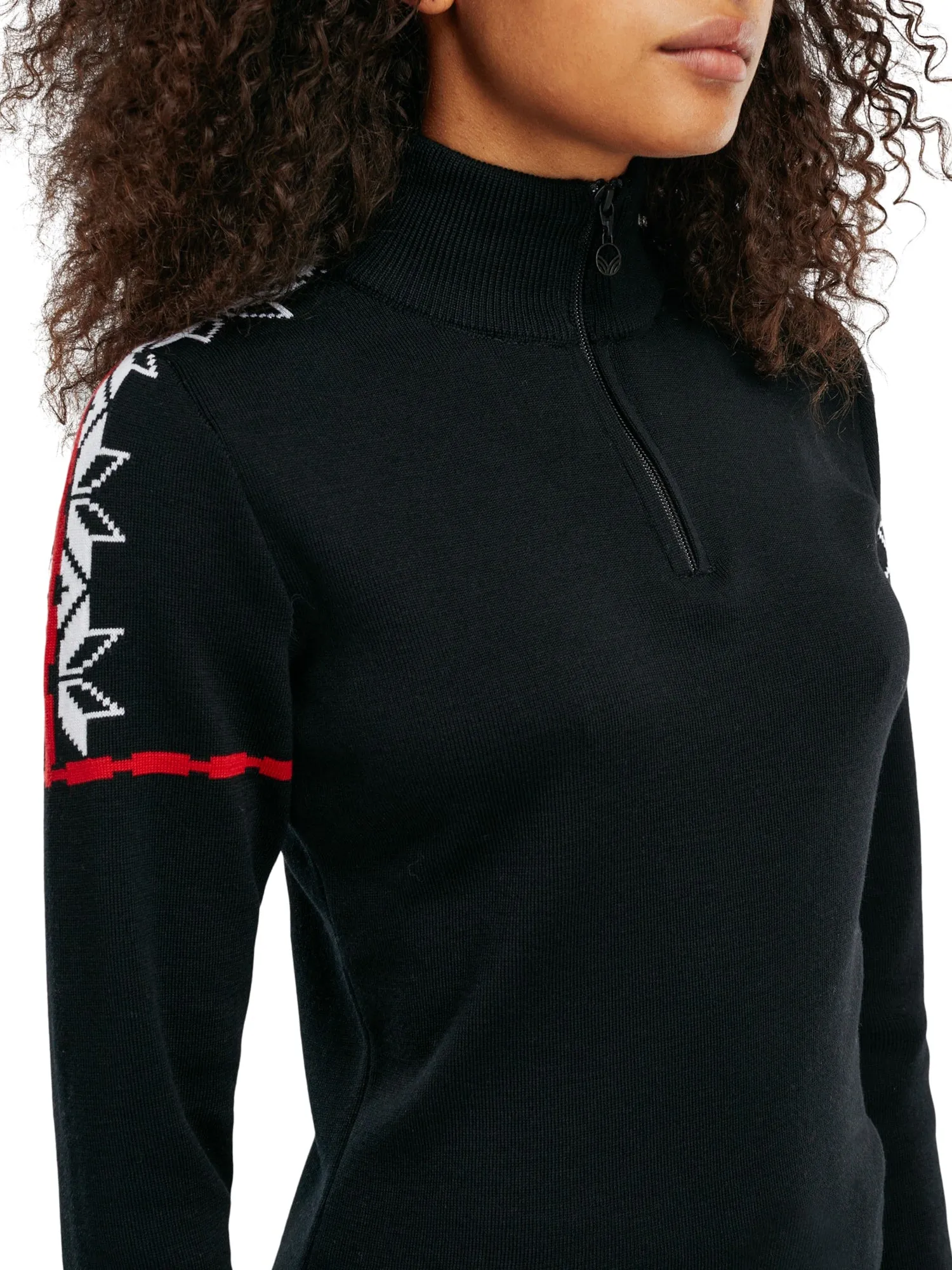 Dale of Norway Black Mt. Blatind Sweater for Women