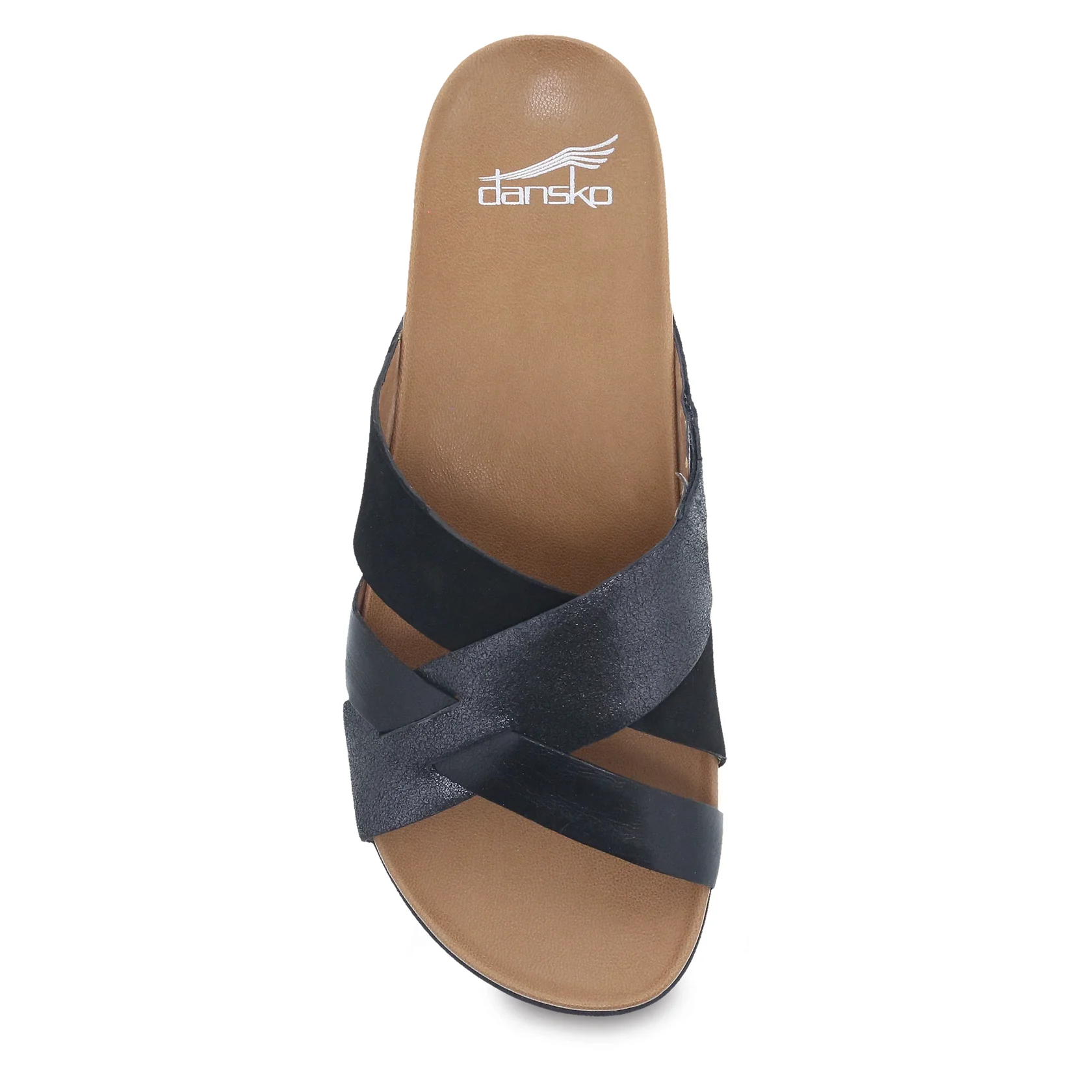 Dansko Women's Joanna Slip On Sandals Black Multi