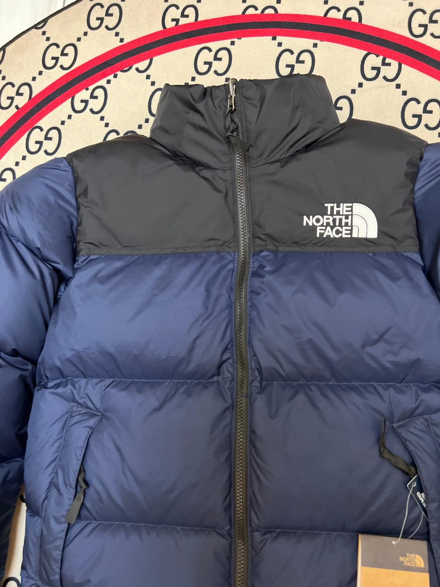 Dark Blue Down Jacket