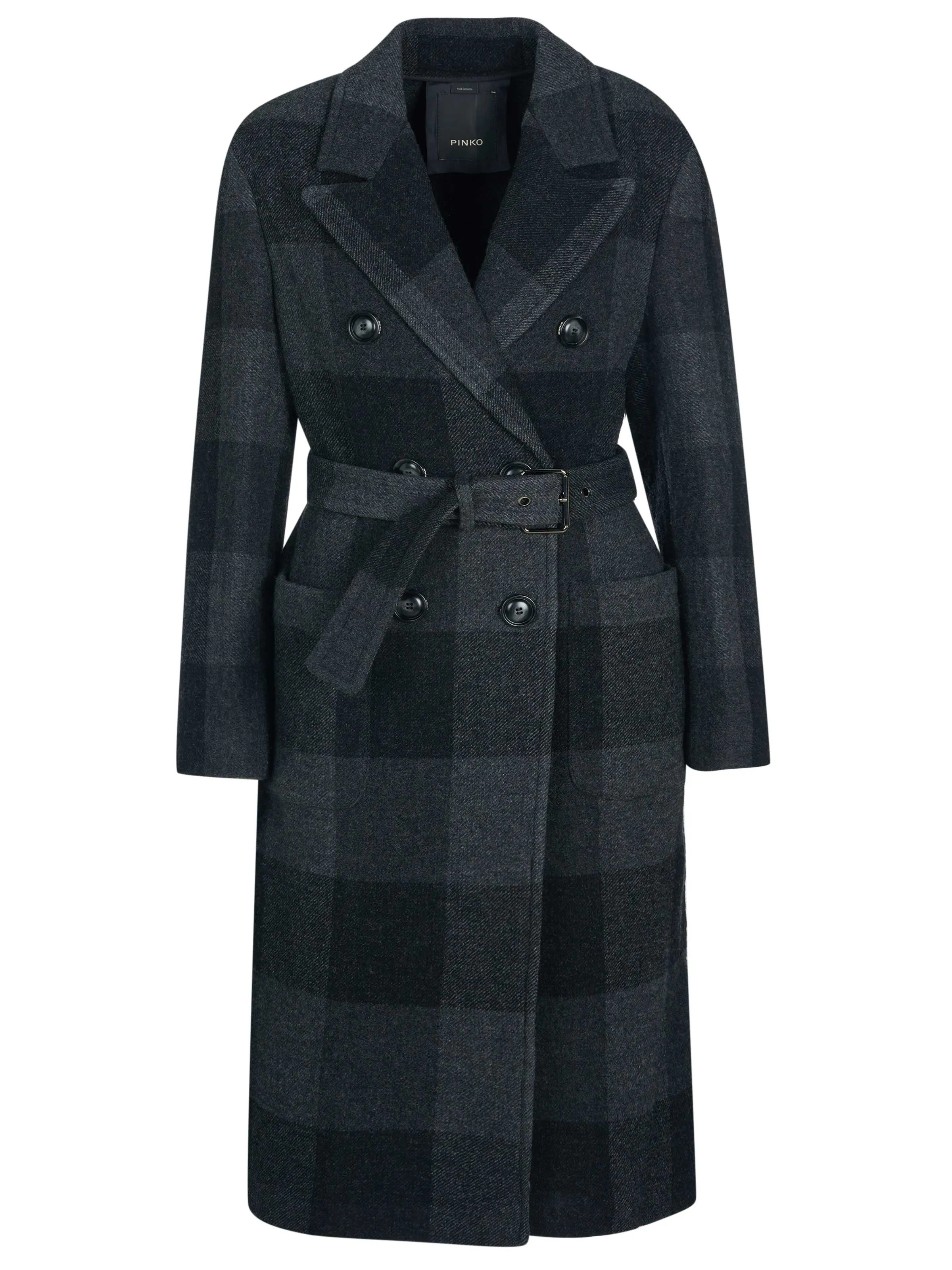 Dark Grey Pinko Coat - Shop Now!