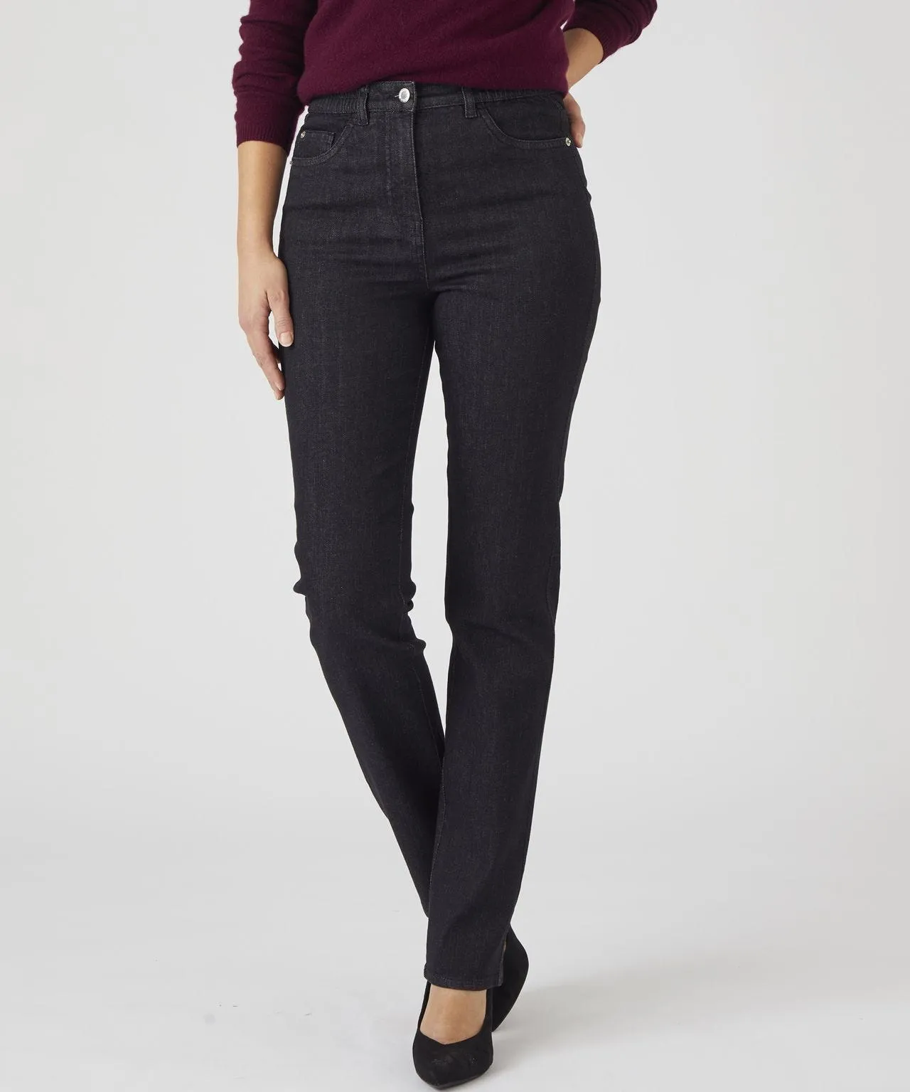 Denim 5-Pocket Trousers