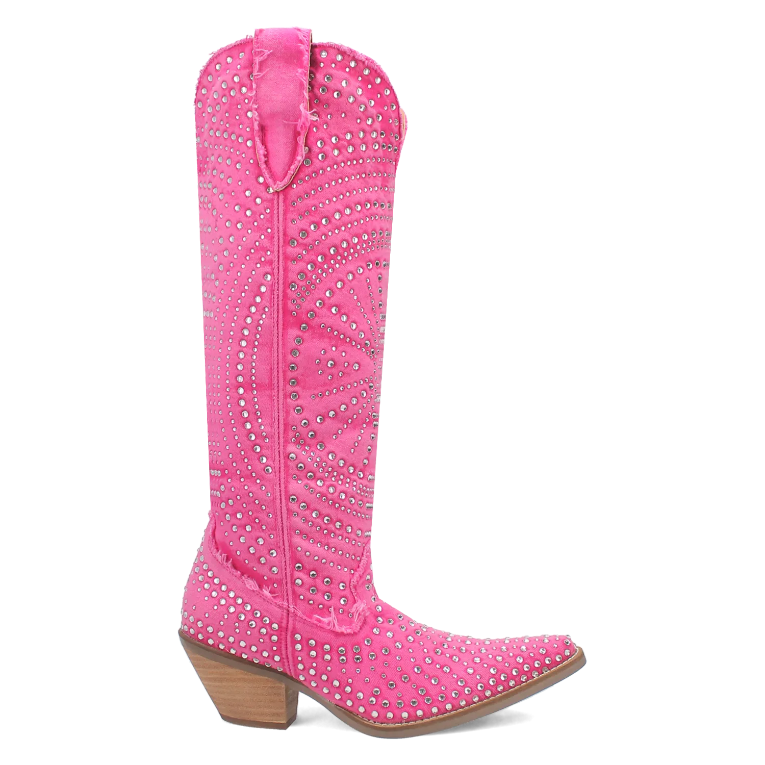 Dingo Honkytonk Honey Denim Boot in Pink - Online Exclusive Preorder