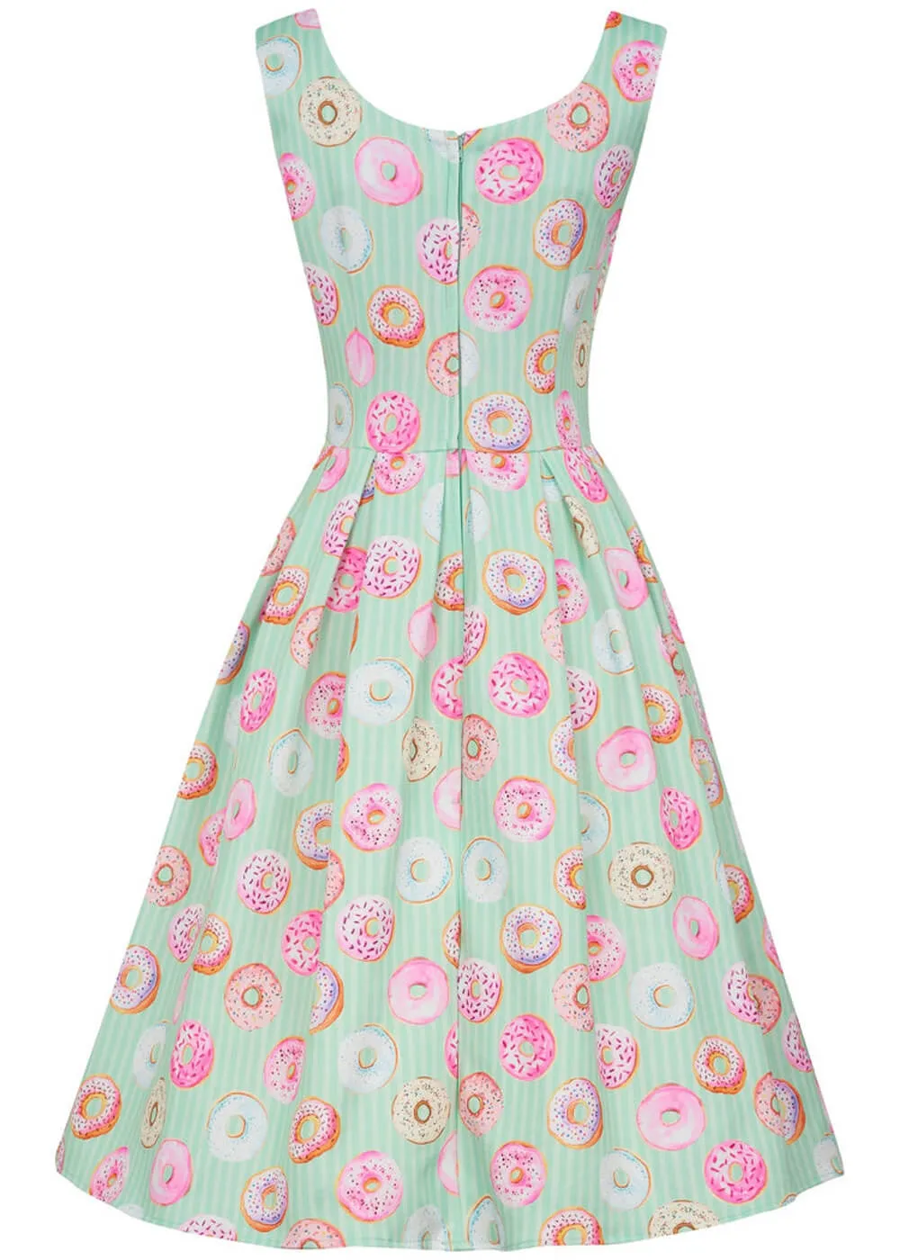 Mint Dolly & Dotty Swing Dress Amanda Donut for 50s Tea