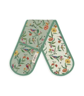 Double Oven Mitt Summer Birds Design