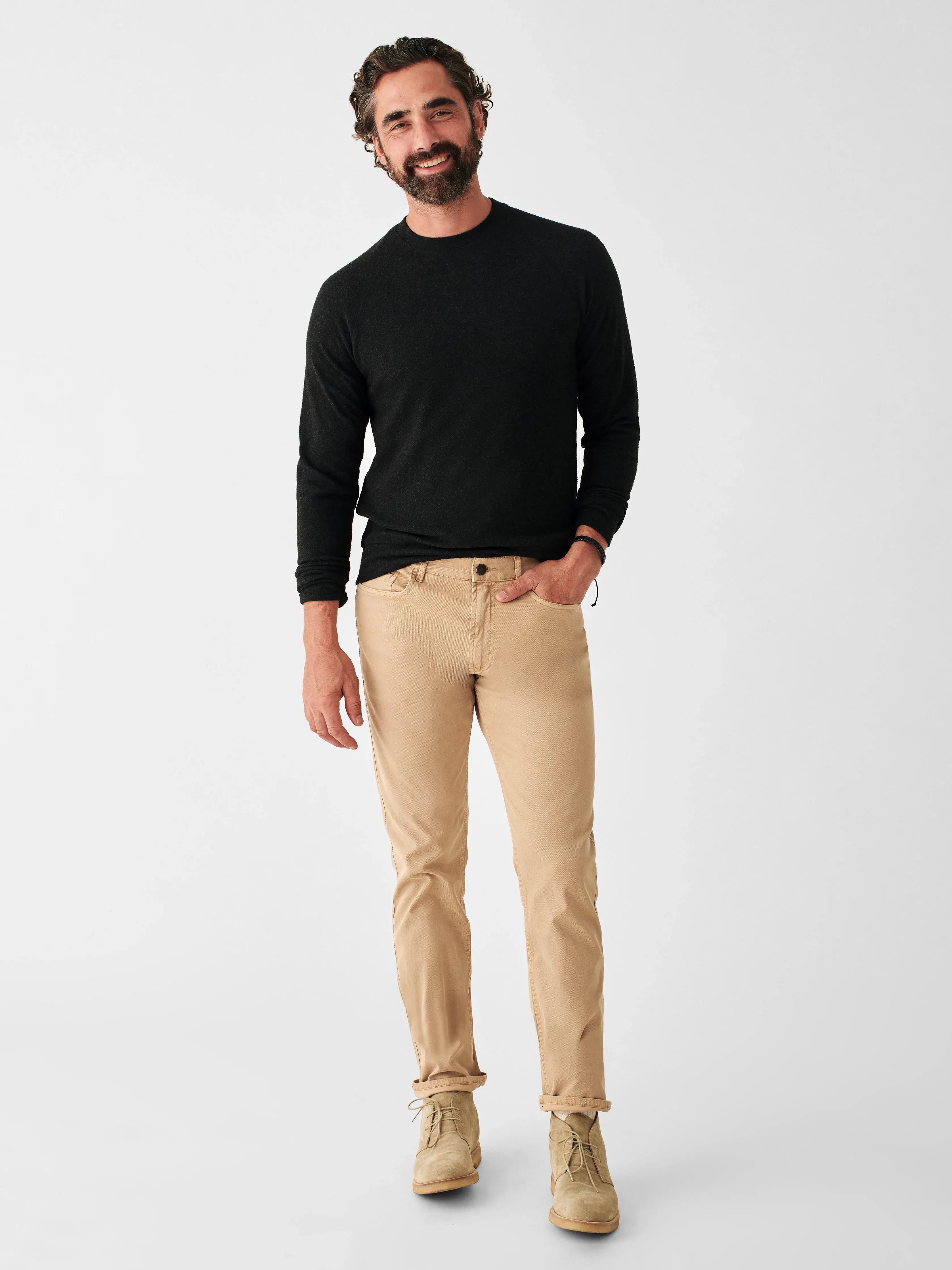 Faherty Legend Crew-neck Sweater