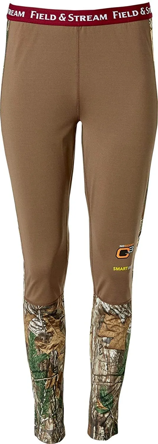 Field and Stream Women's Realtree Xtra Midweight Base Layer Leggings - Large.