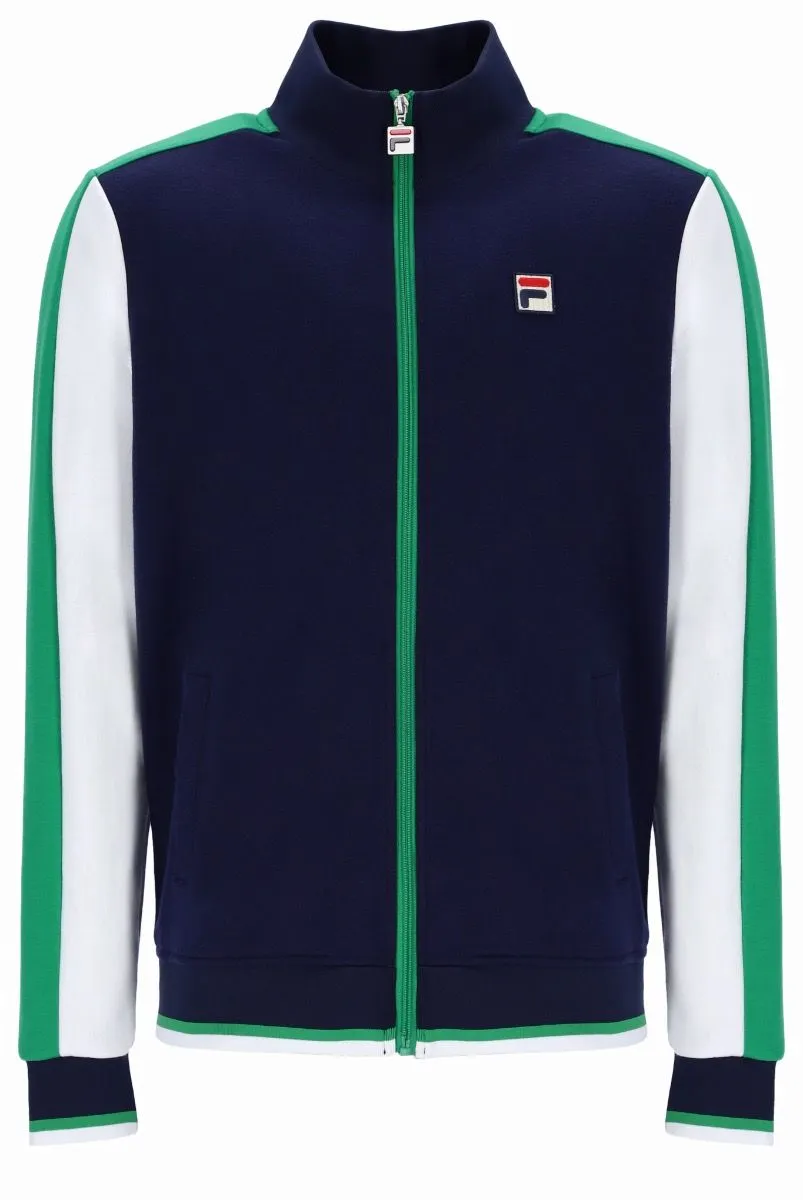 Navy/Jelly Bean Fila Bivanna Track Jacket