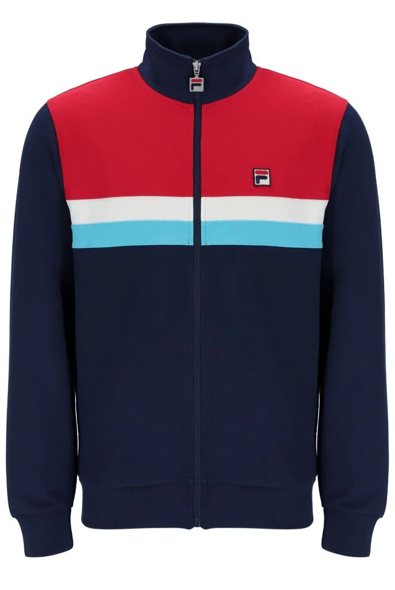 Fila Navy Red Didier Track Jacket