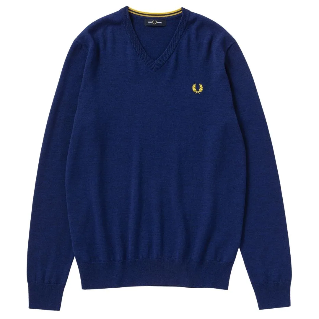 Fred Perry Blue Sweatshirt - Men's K7600 984