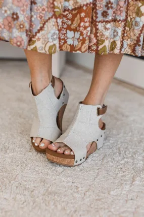 G LaLa Wedge Sandals in Natural - Shop Now