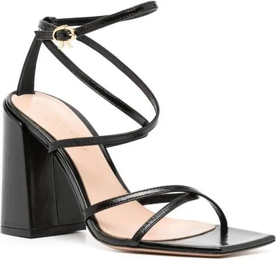 Gianvito Rossi Nui 95mm Sandals Black