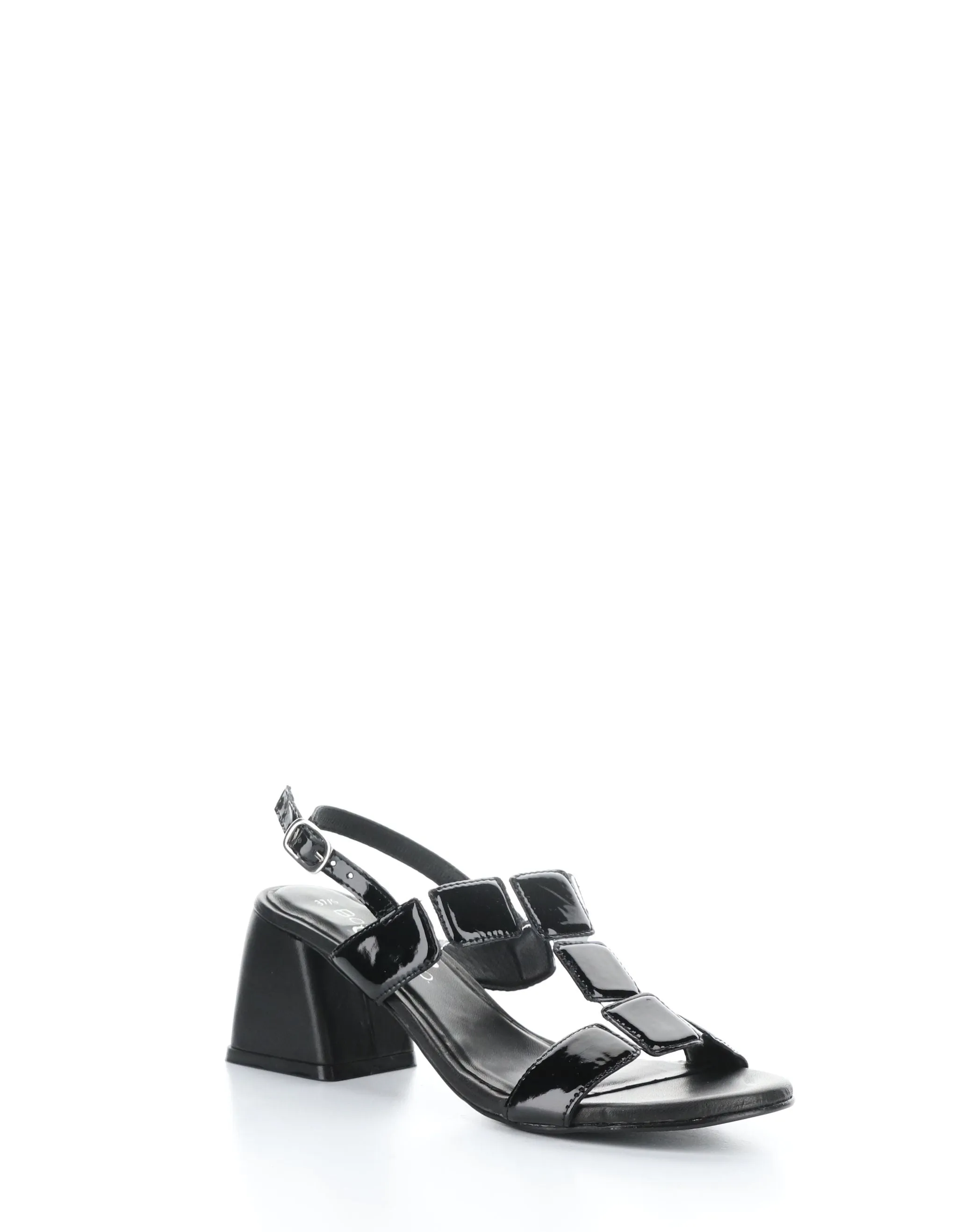 Glow Black Buckle Sandals - Shop Now!