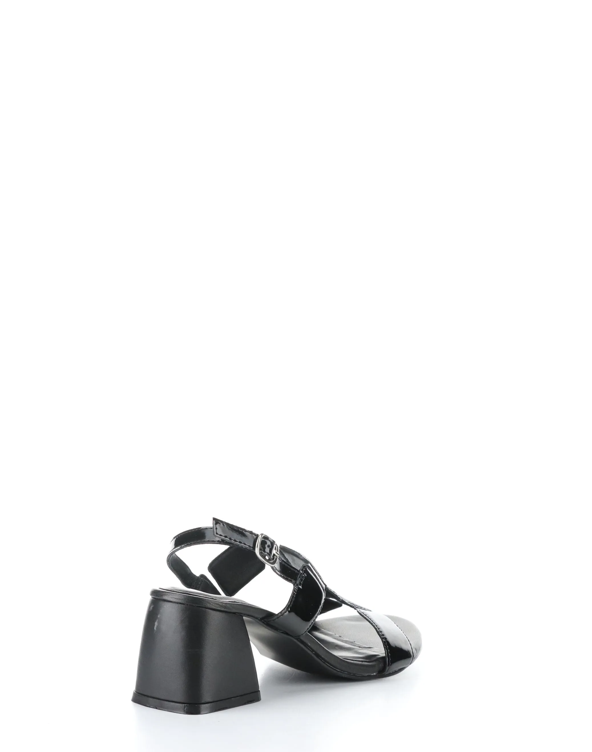 Glow Black Buckle Sandals - Shop Now!