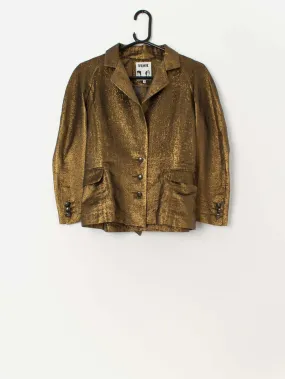 Gold Clockwork Jacket - Small