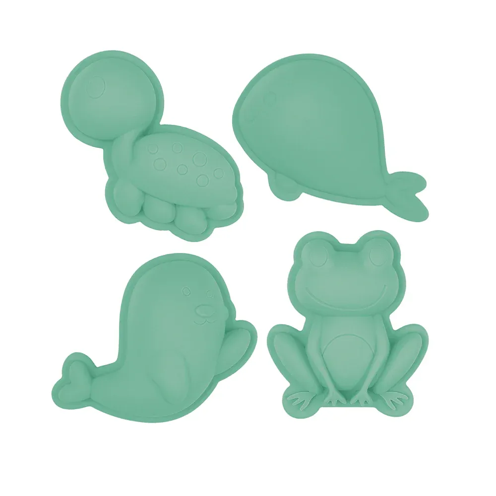 Green Silicone Sand Molds