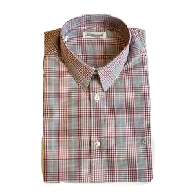 Grey and Red Check Shirt 5428A