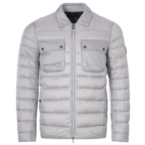 Grey Belstaff Men's Tour Down Overshirt Jacket