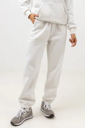 Grey Marle Track Pants