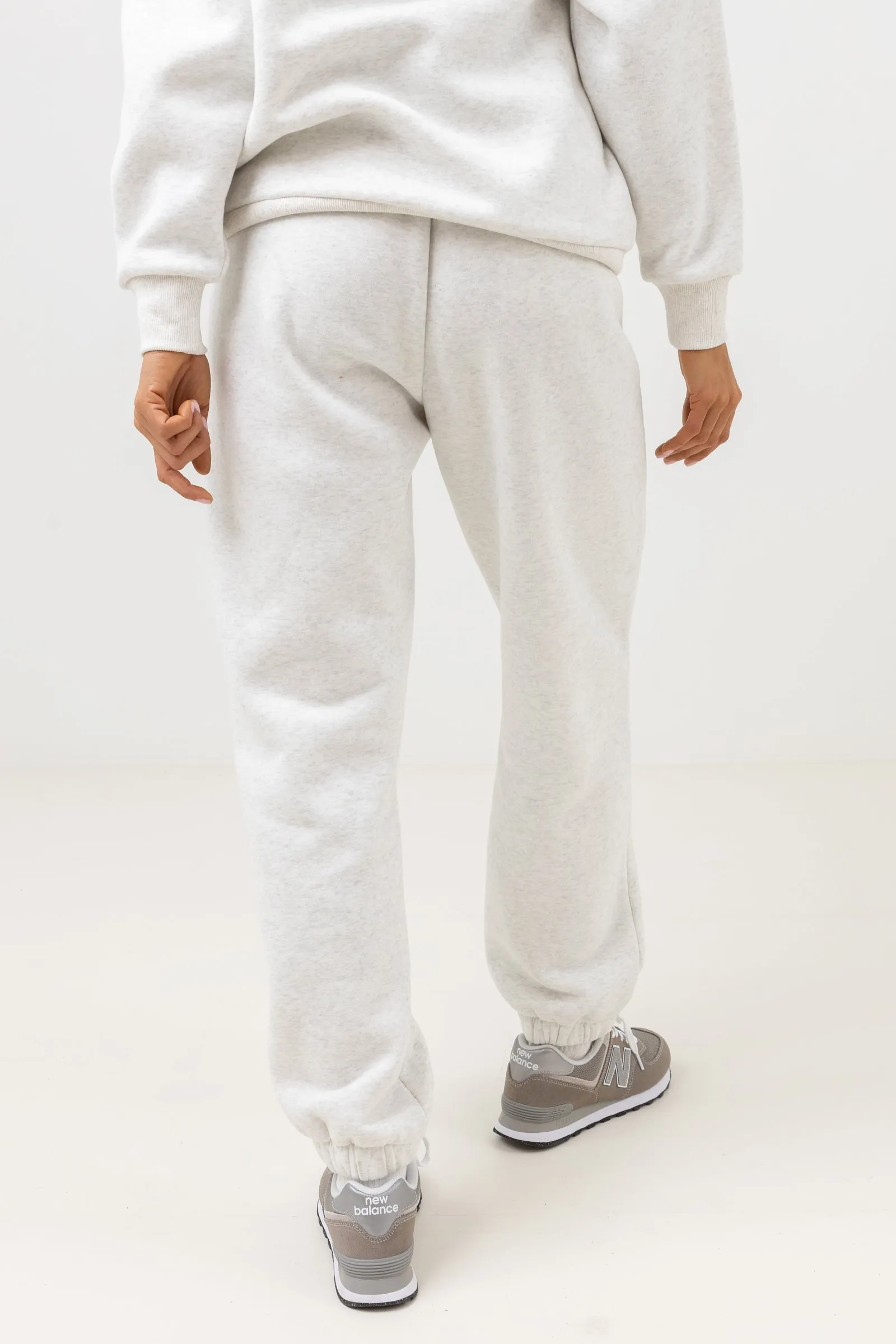 Grey Marle Track Pants