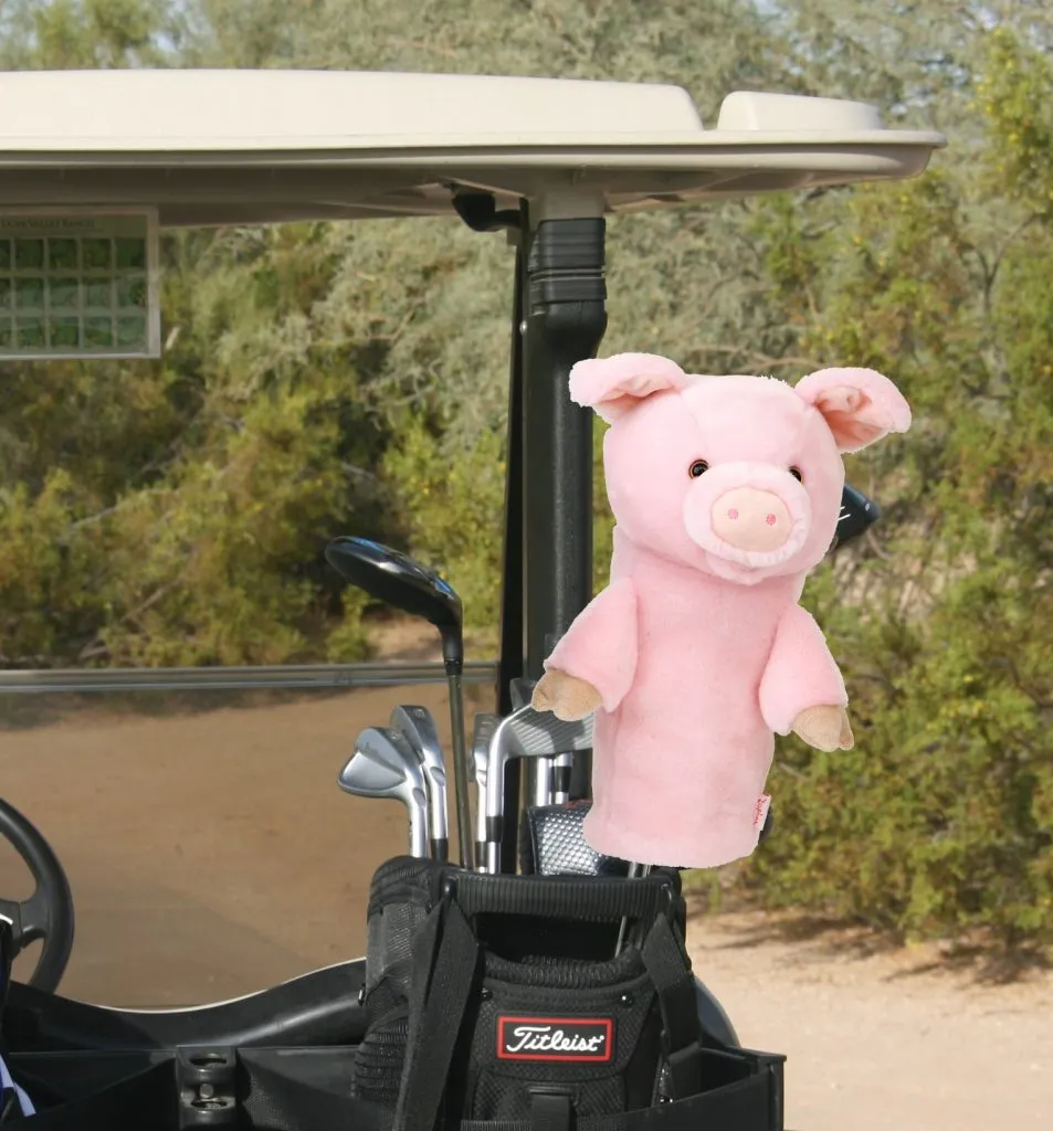 Headcover for Golf Clubs - Daphne's Pig Headcover