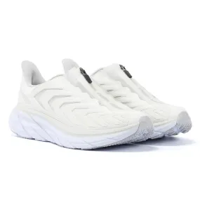 Hoka Project Clifton White / Grey Trainers