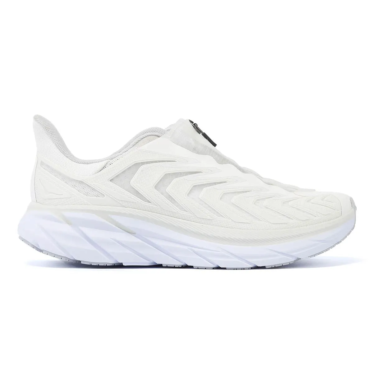 Hoka Project Clifton White / Grey Trainers