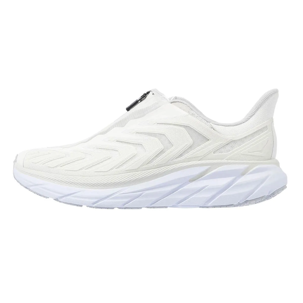 Hoka Project Clifton White / Grey Trainers