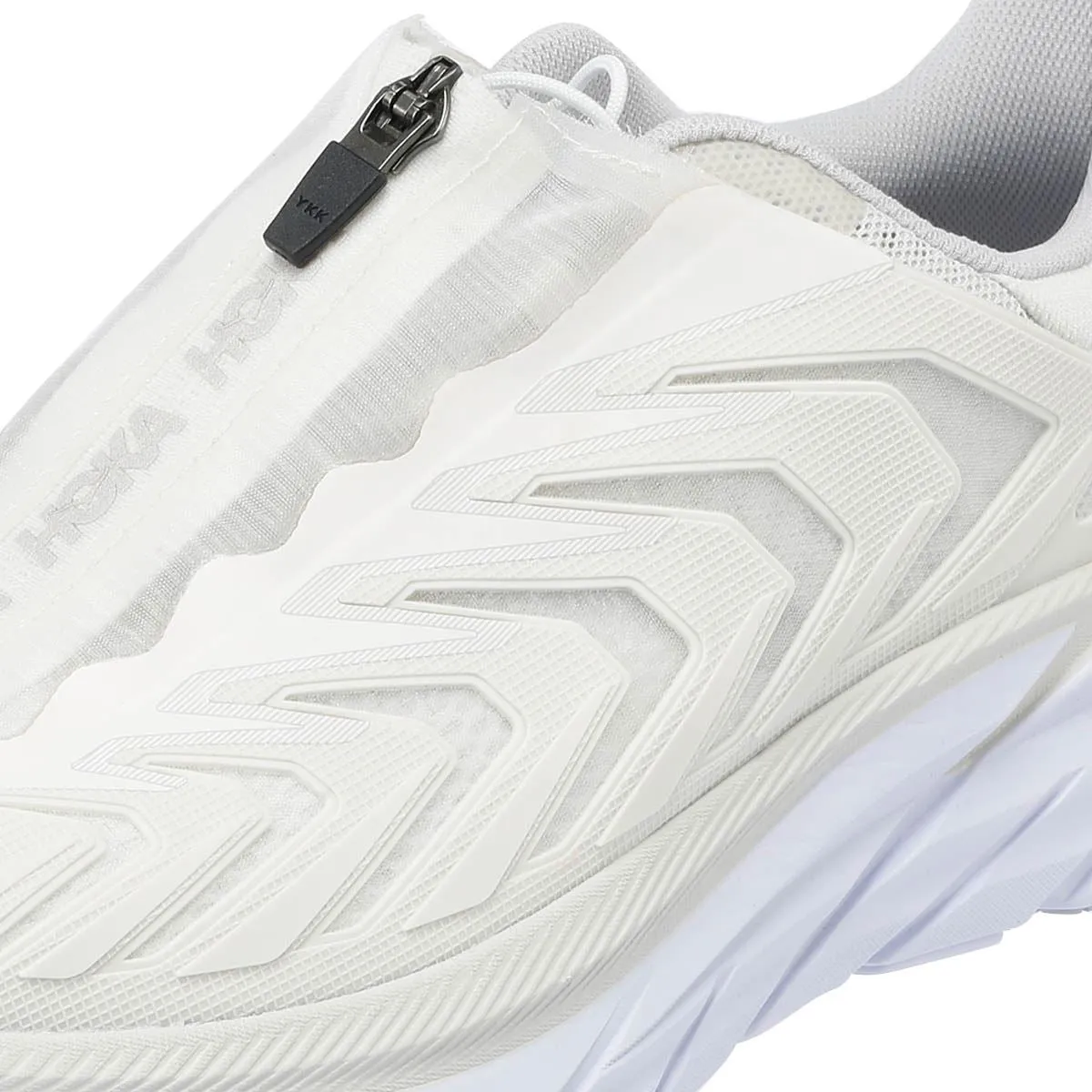 Hoka Project Clifton White / Grey Trainers