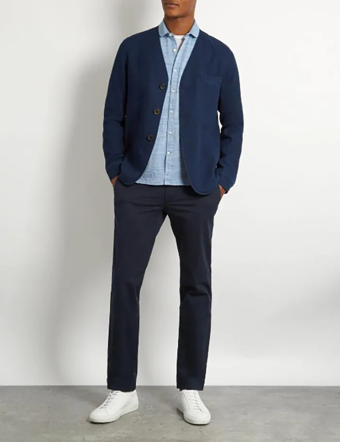 Indigo Blue Oliver Spencer Tom Jacket