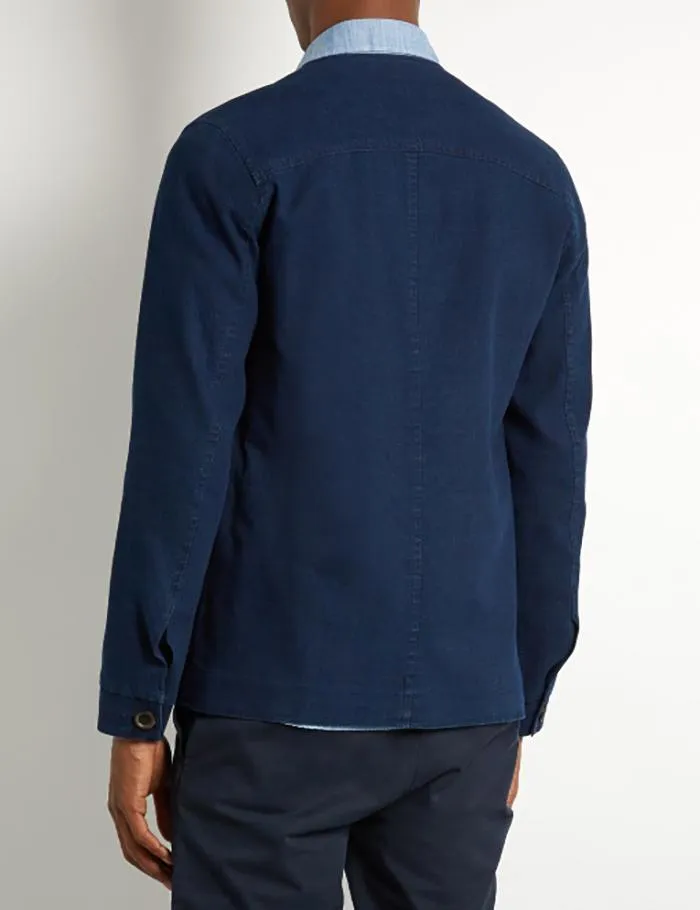 Indigo Blue Oliver Spencer Tom Jacket