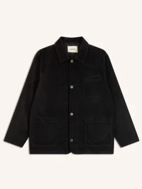 Ink Black Moleskin Huntly Jacket