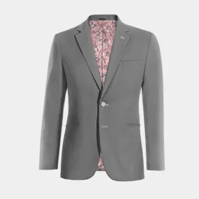 Customized Threads Iron Grey Slim Fit Jacket