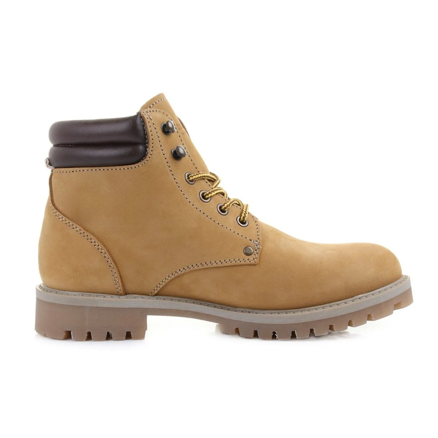 Jack & Jones Nubuck Stoke Honey Leather Boots