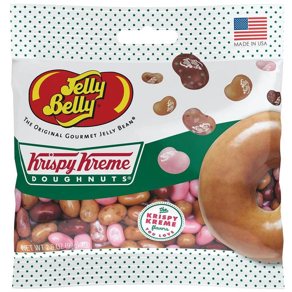 Jelly Belly Krispy Kreme Doughnuts Candy 2.8 Ounces