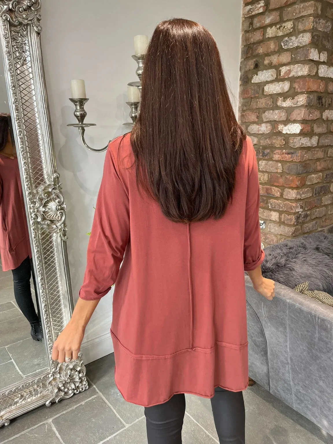 Kaitlin Top Hem Reverse.