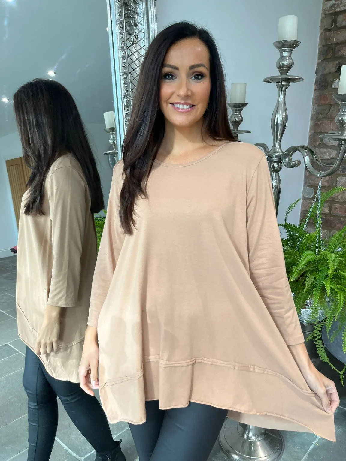 Kaitlin Top Hem Reverse.