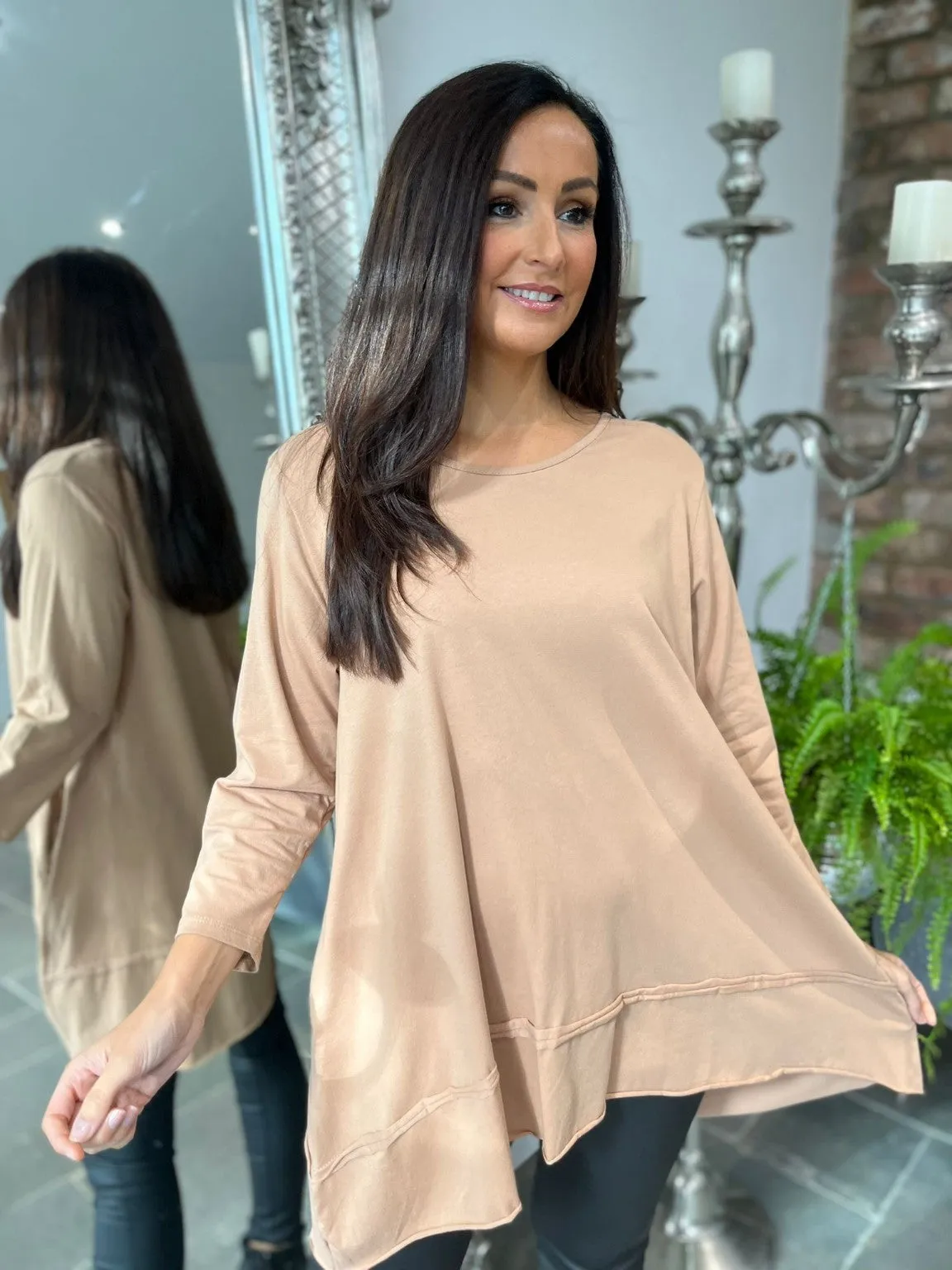 Kaitlin Top Hem Reverse.