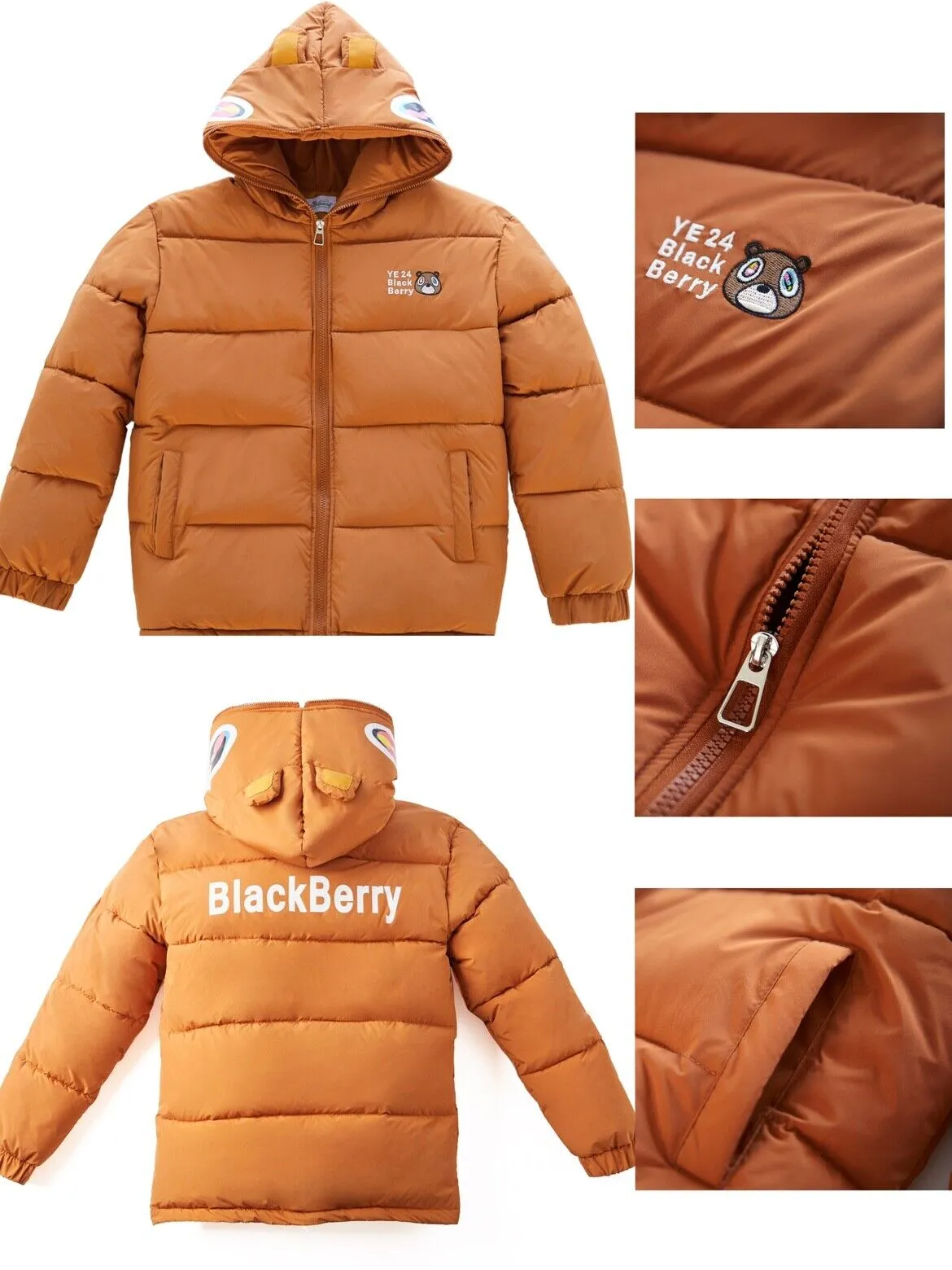 Kanye West Graduation Dropout Bear Jacket