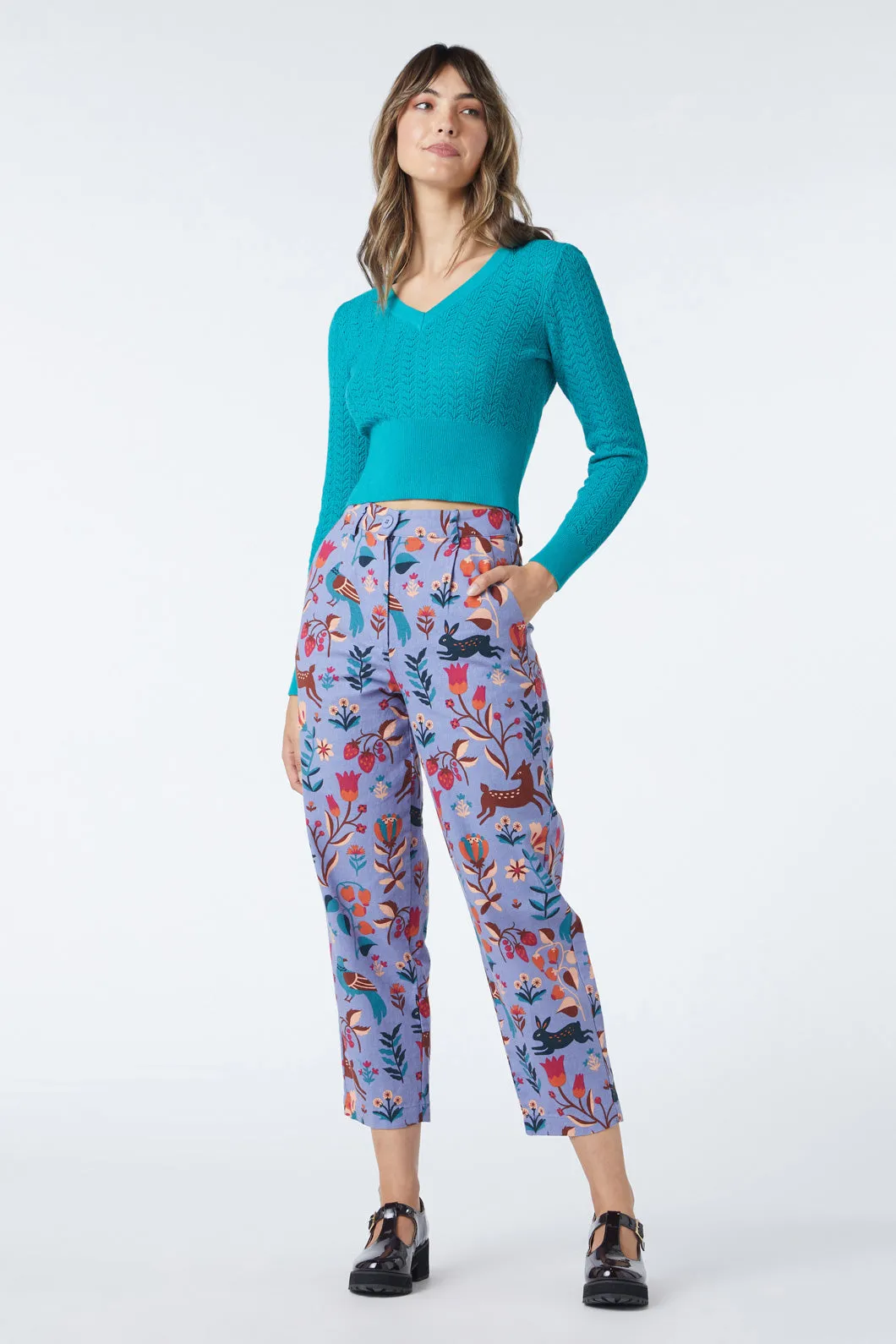 Karina Pant in Folk Style