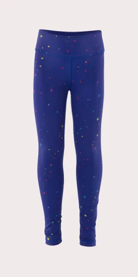 Kids Legging with Sparkling Stars Pattern