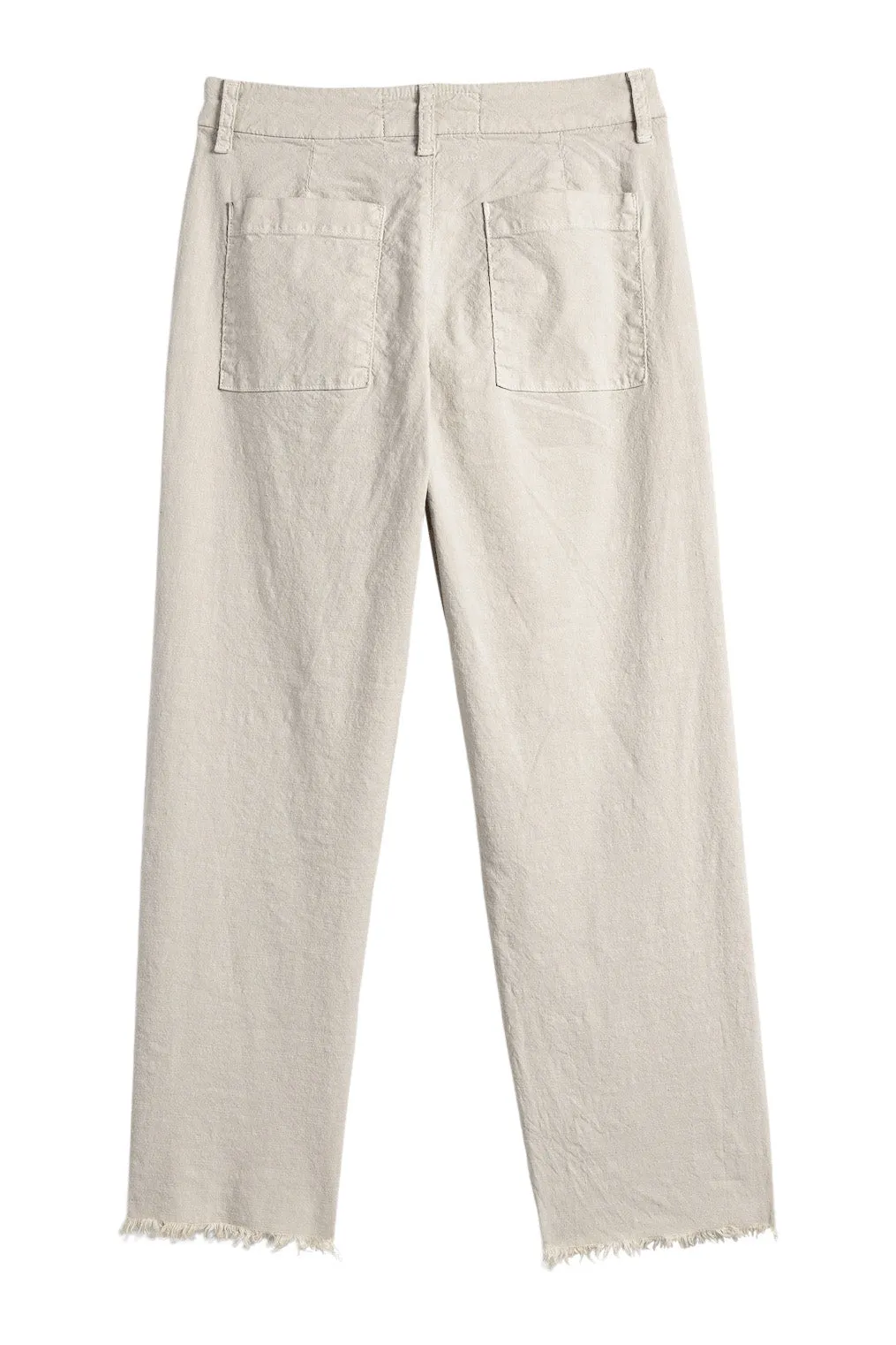 Kinsale Linen Pant in Cement by Frank & Eileen