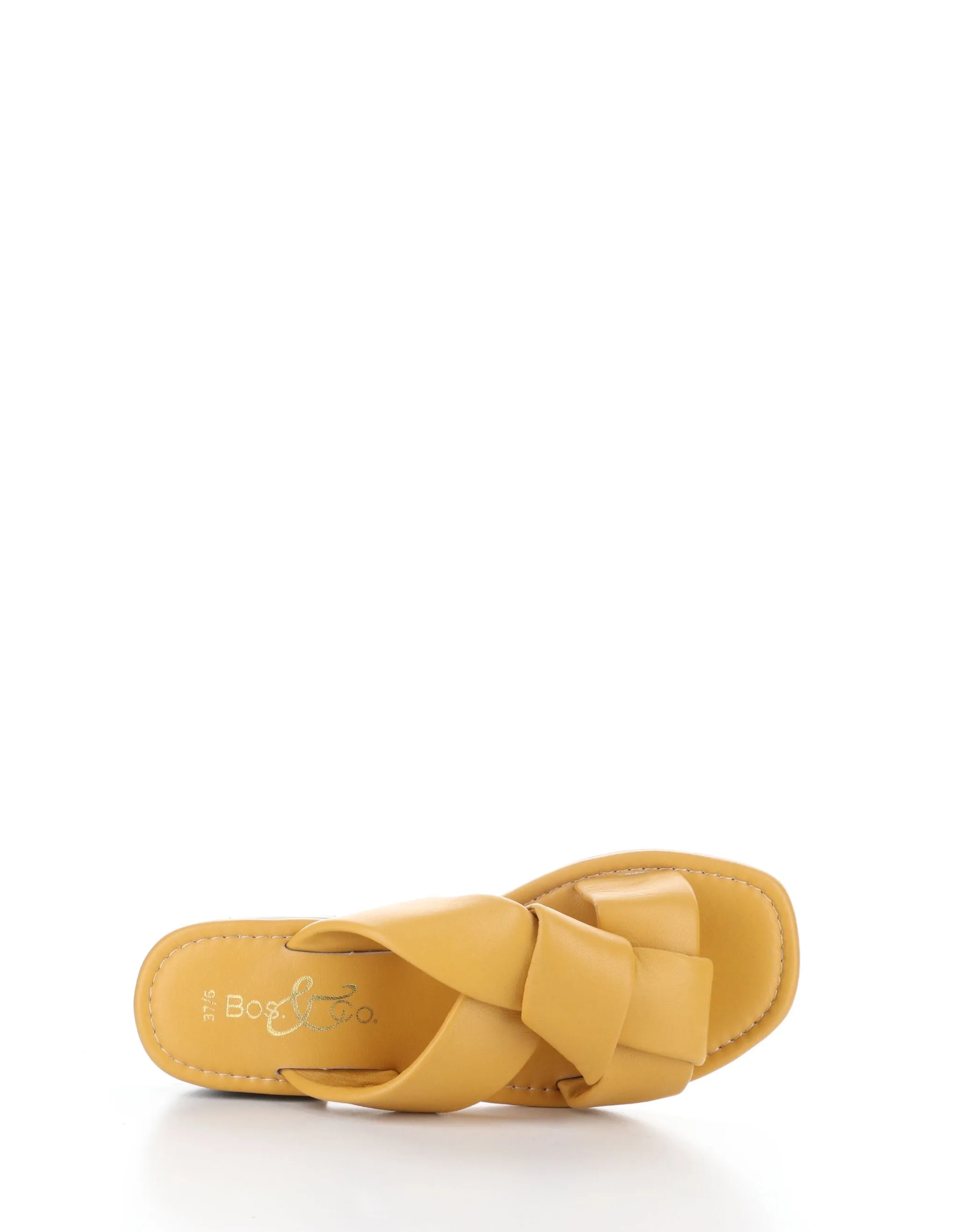 KNICK MUSTARD Sandals - Round Toe