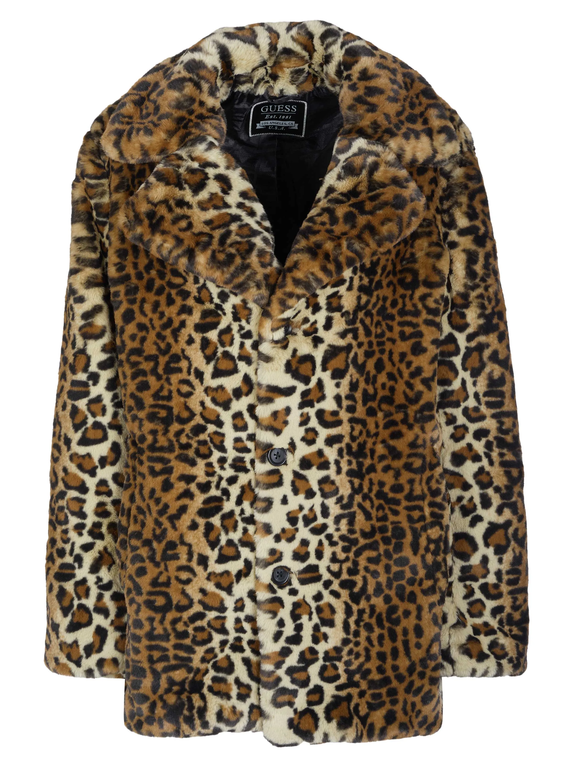 Leopard Print GUESS Coat