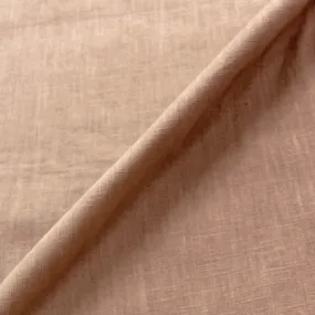 Linen Dressmaking Fabric - Brew Handle-Washed