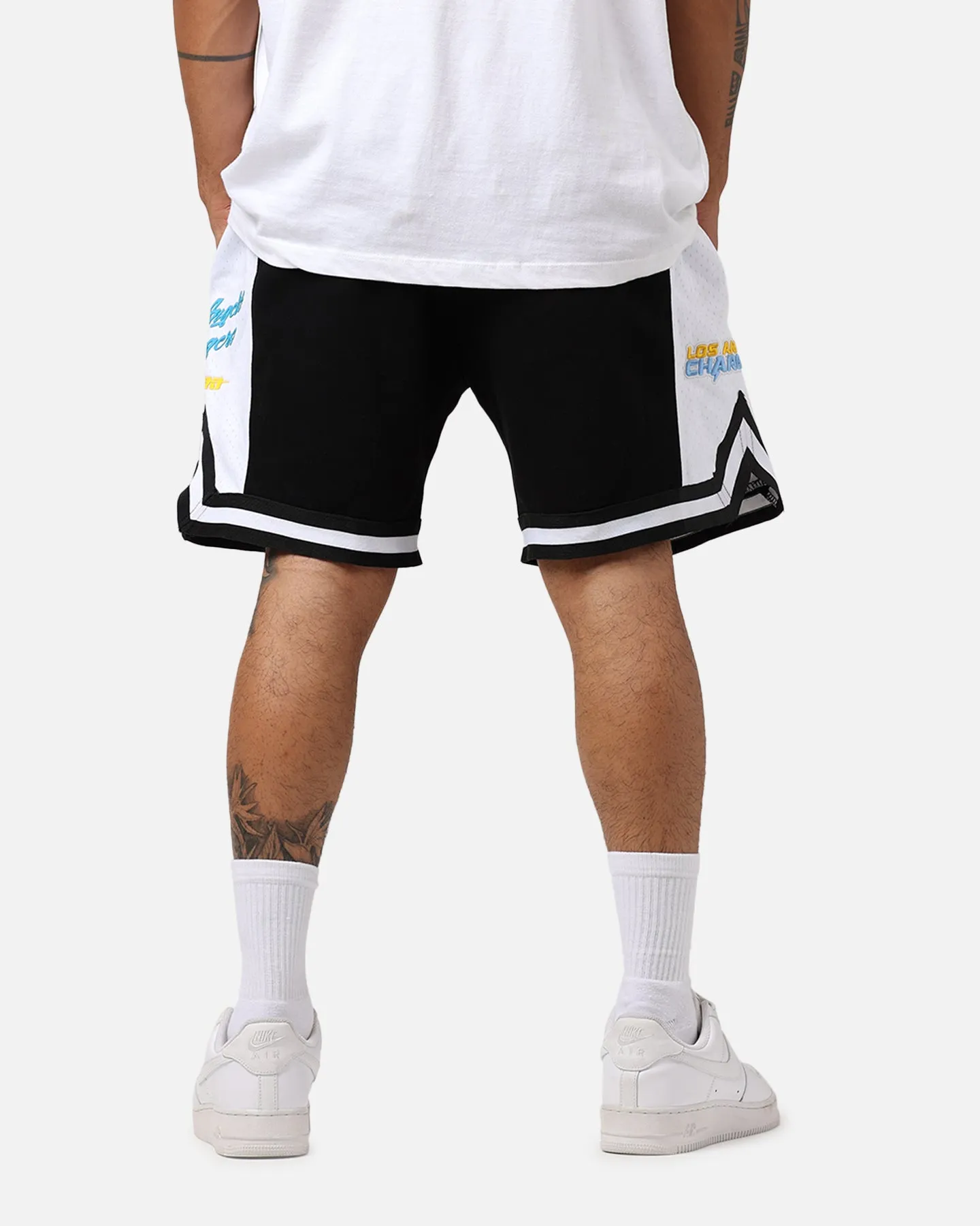 Los Angeles Chargers Fast Lane 2.0 Black Shorts by Pro Standard