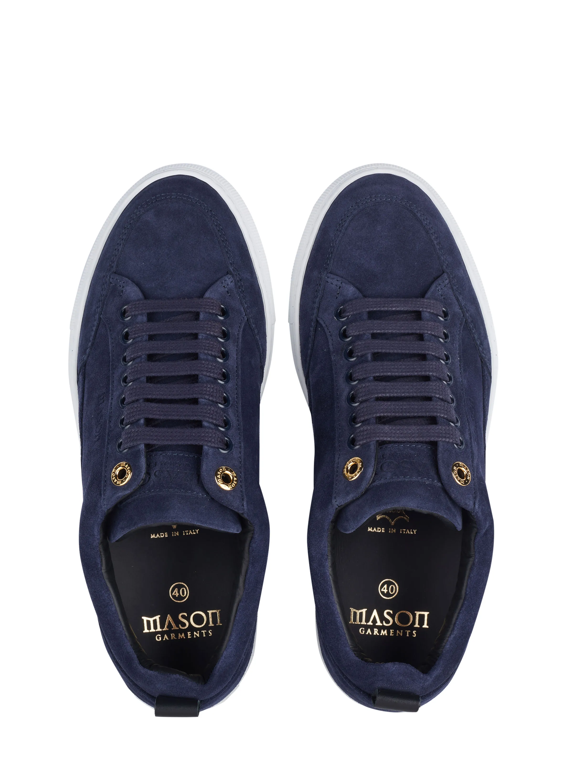 Mason Garments Navy Shoe