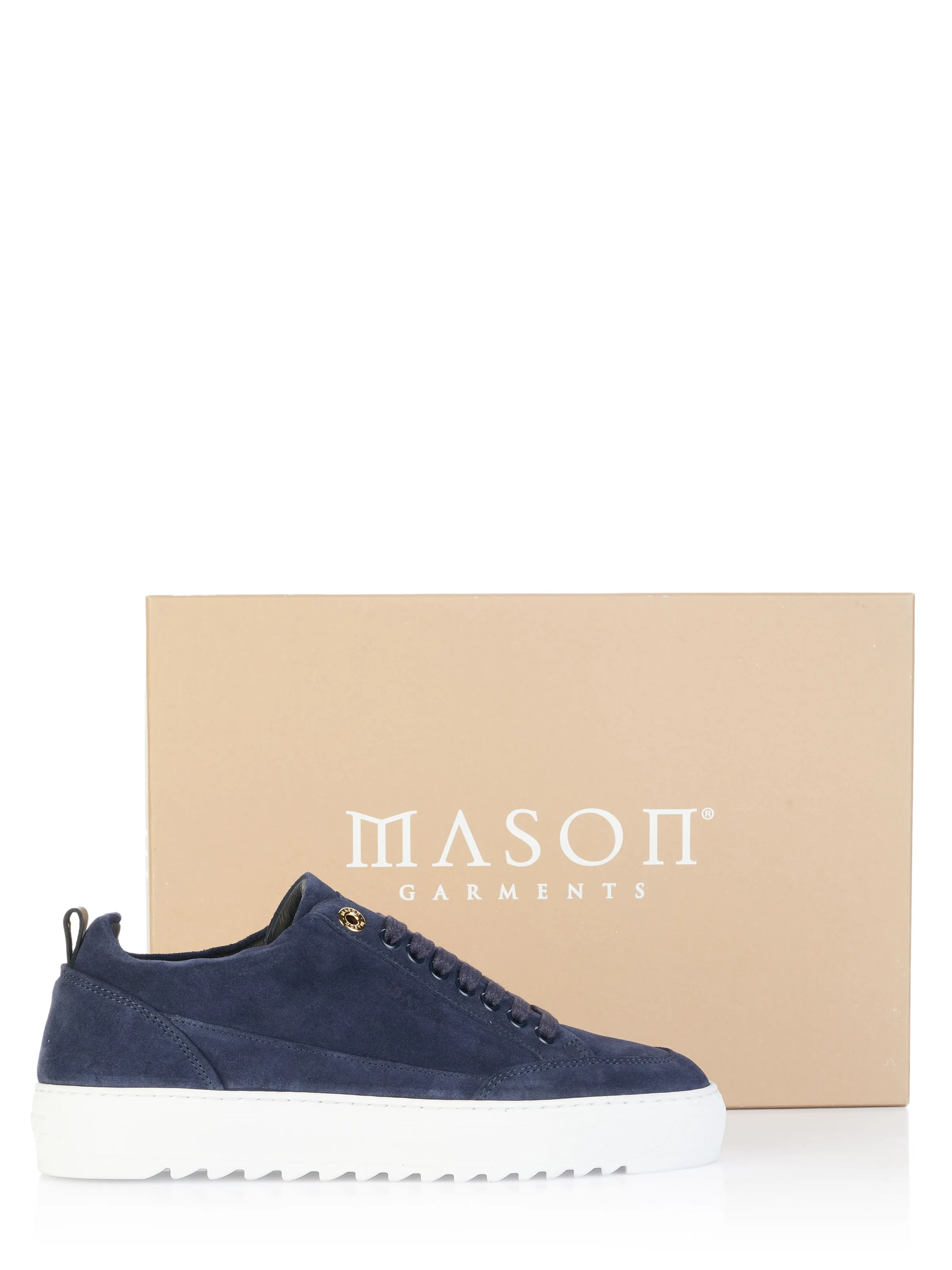 Mason Garments Navy Shoe