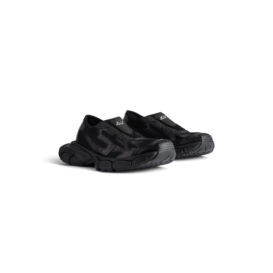 Men's 3xl Slip On Sneaker in Black