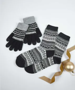 Men's Glove and Sock Gift Set